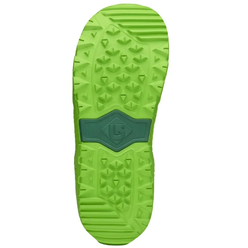 Brand New Burton Moto Snowboard Boots! US 12 Euro 46 Gray & Green Speed Lace